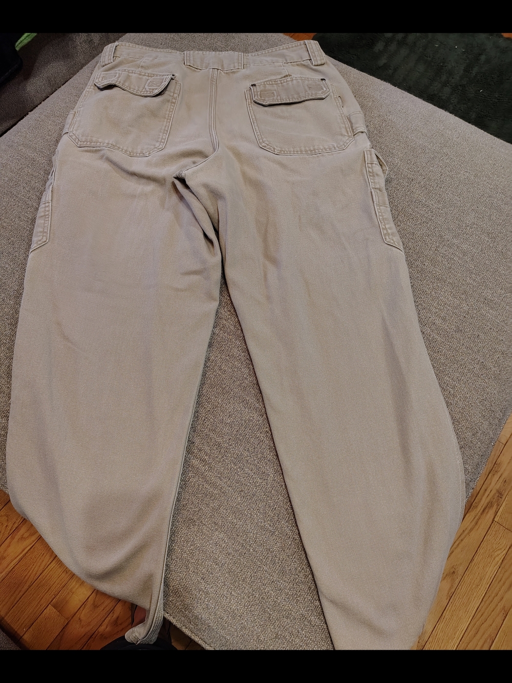 Duluth Trading Work Pants - Brown and Khaki 37x34 - Picture 6 of 9